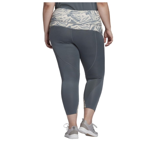 ADIDAS Zoe Saldana women's high waist tights size 4X - Picture 2 of 7